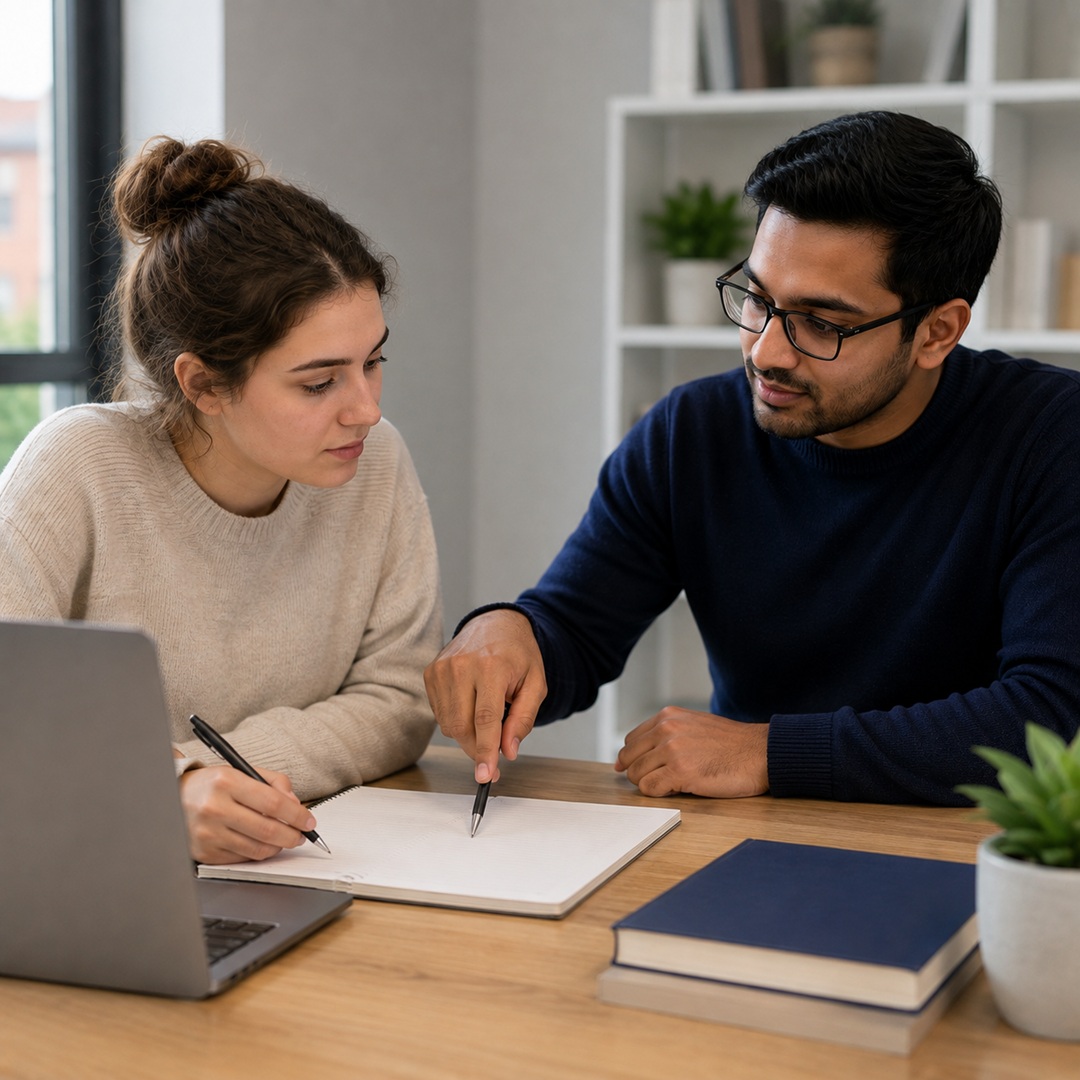 Accounting assignment tutor providing academic guidance to a UK university student