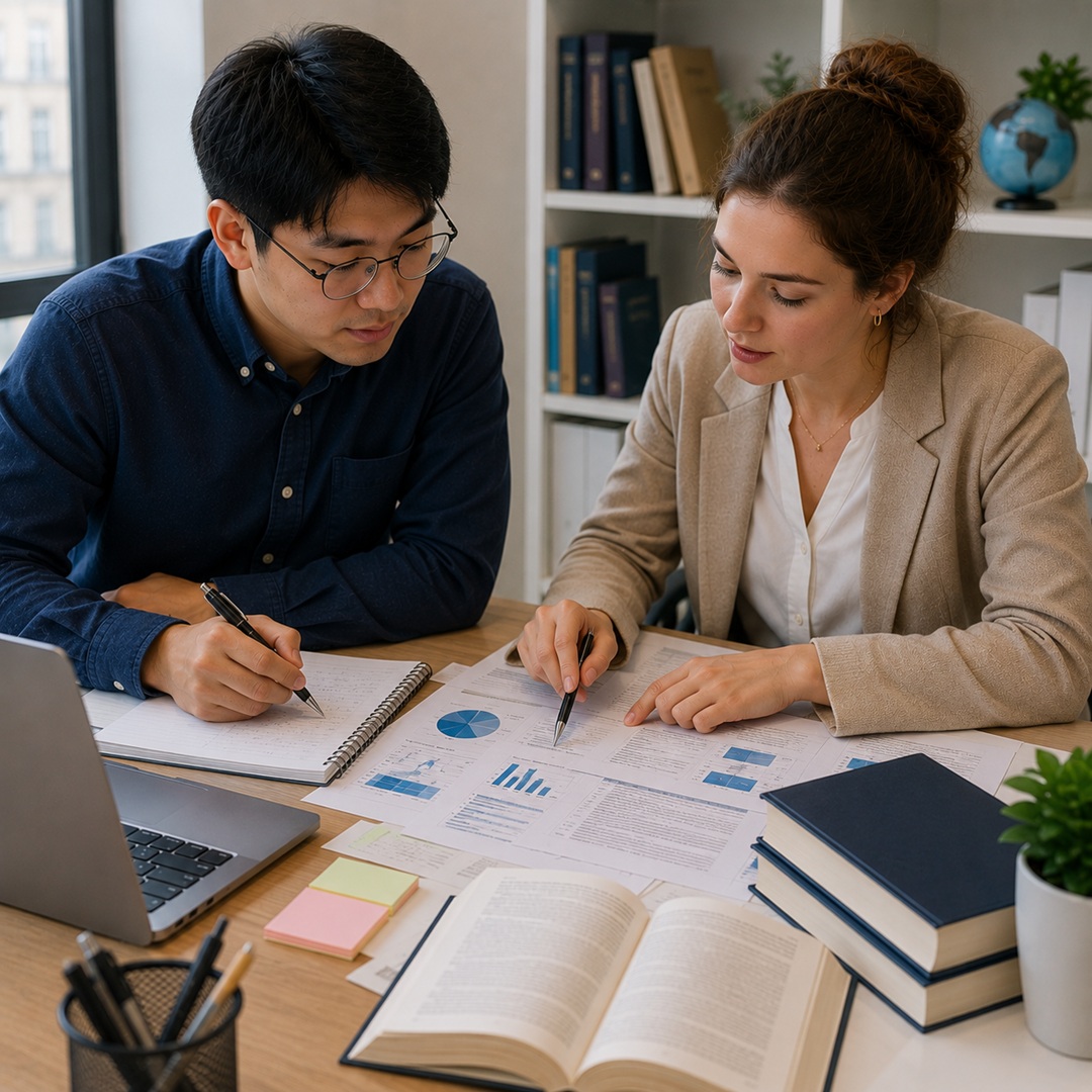 Business and management academic report writing and referencing support