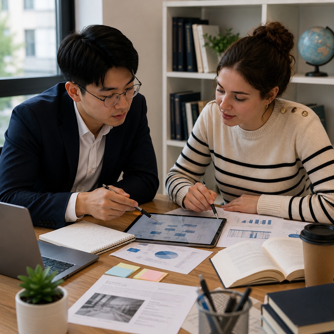 Business strategy and case study tutoring support